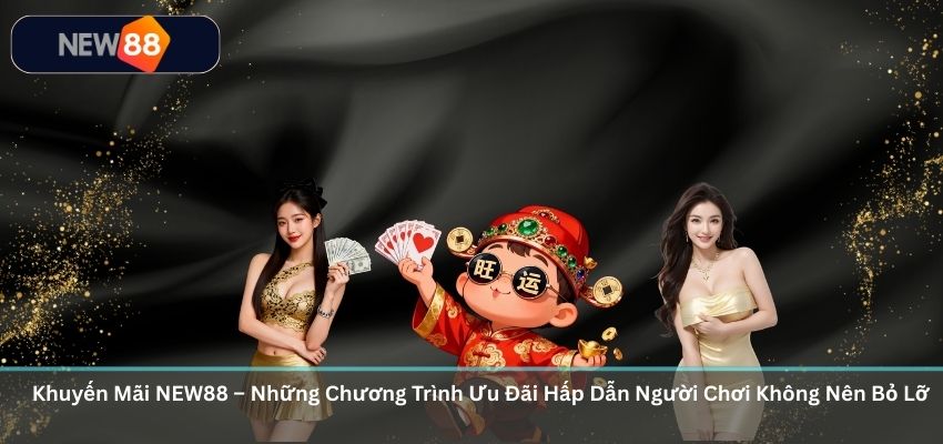 KHUYẾN MÃI Khuyến Mãi NEW88 – Những Chương Trình Ưu Đãi Hấp Dẫn Người Chơi Không Nên Bỏ Lỡ