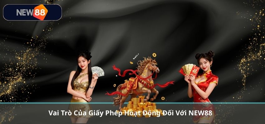 Vai Trò Của Giấy Phép Hoạt Động Đối Với NEW88