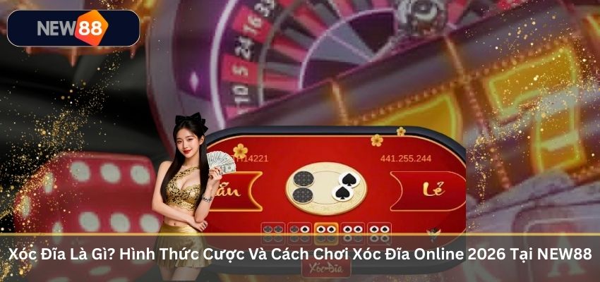 Xóc Đĩa Là Gì? Hình Thức Cược Và Cách Chơi Xóc Đĩa Online 2026 Tại NEW88